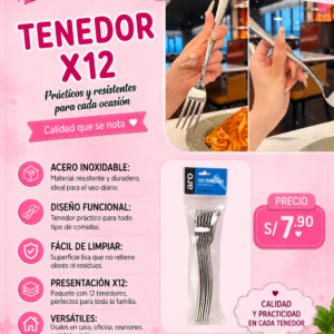 TENEDOR X12