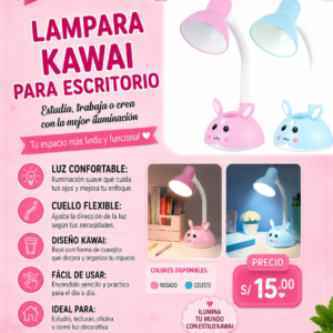 LAMPARA KAWAI PARA ESCRITORIO