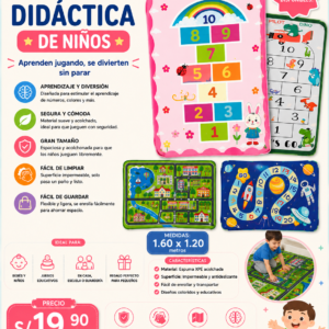 ALFOMBRA DIDACTICA DE NIÑOS
