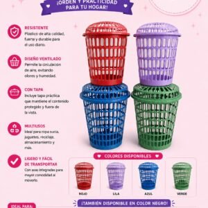 CESTITO DE PLASTICO - COLOR SE ELIGE EN LLAMADA