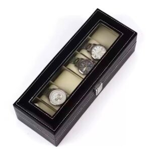 PORTA RELOJ CHICO(color negro)