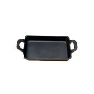 BANDEJA DE MELAMINE RECTANGULAR(solo negro)