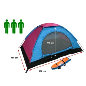 CARPA PARA 3 PERSONAS