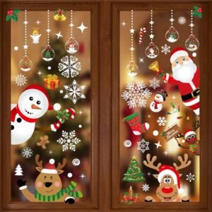 ADHESIVO PARA VENTANA NAVIDEÑAS - COLOR Y DISEÑO SE ELIGEN EN LLAMADA