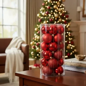 SET DE BOLAS NAVIDEÑAS X24