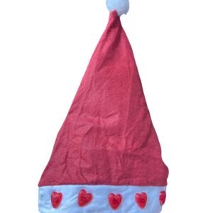 GORRO NAVIDEÑO CON LUCES - (DISEÑO SE ELIGE EN LLAMADA )