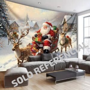 FONDO NAVIDEÑOS PARA PARED - 200X250CM / DISEÑO SE ELIGE EN LLAMADA